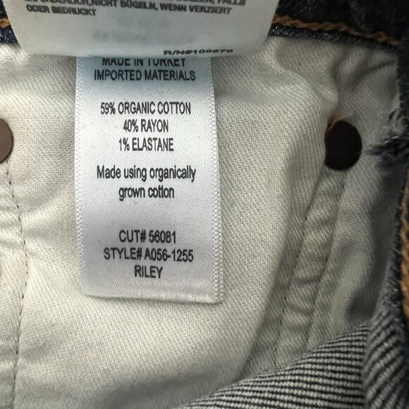 Agolde Riley High Rise Straight Crop Jeans - Picture 6 of 6